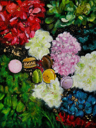 Golden Dream - a Paint Artowrk by Li Yun Tsai